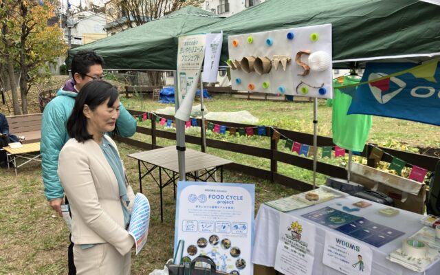 「ホシノタニマーケット」（座間市）にWOOMSブース出展しました！